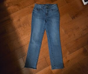 Talbots High Waist Straight Leg Jeans